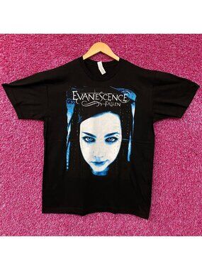 Evanescence Fallen Album Cover Alt-Rock Band T-Shirt Large